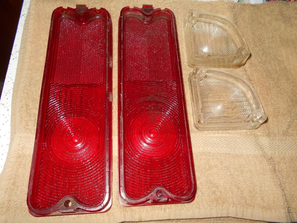 VA used bullseye tail lights & back up lights a/c duct selector f/s